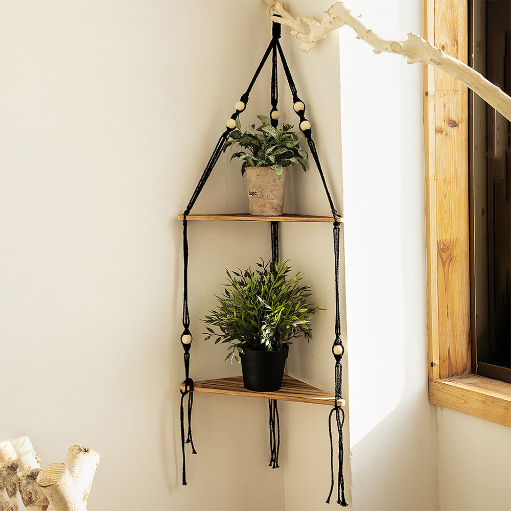 Wooden Wall Hanging Shelves