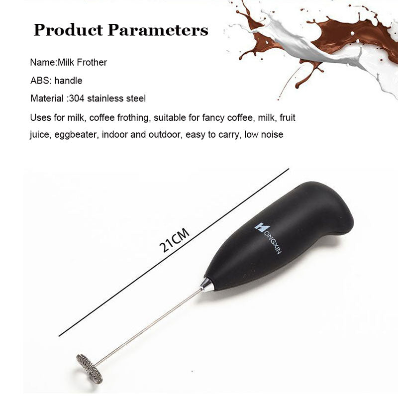 Stainless Steel Electric Coffee Whisker