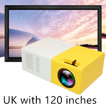 Portable 3D Led Cinema Mini Projector