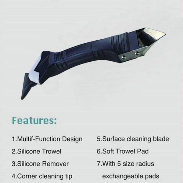 Thickened spatula glass glue scraper scraper triangle glue scraper