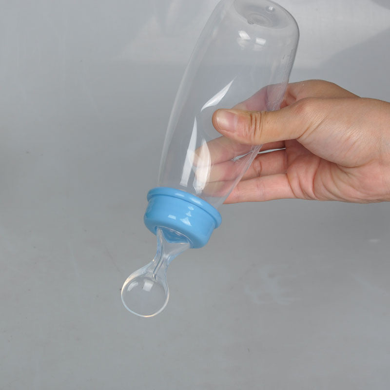 Soft Head Spoon Feeder Bottle