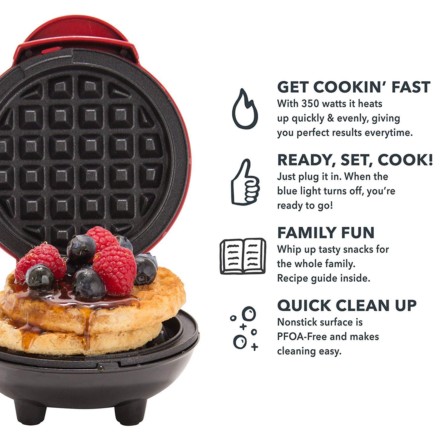 Mini Quick Waffle Maker