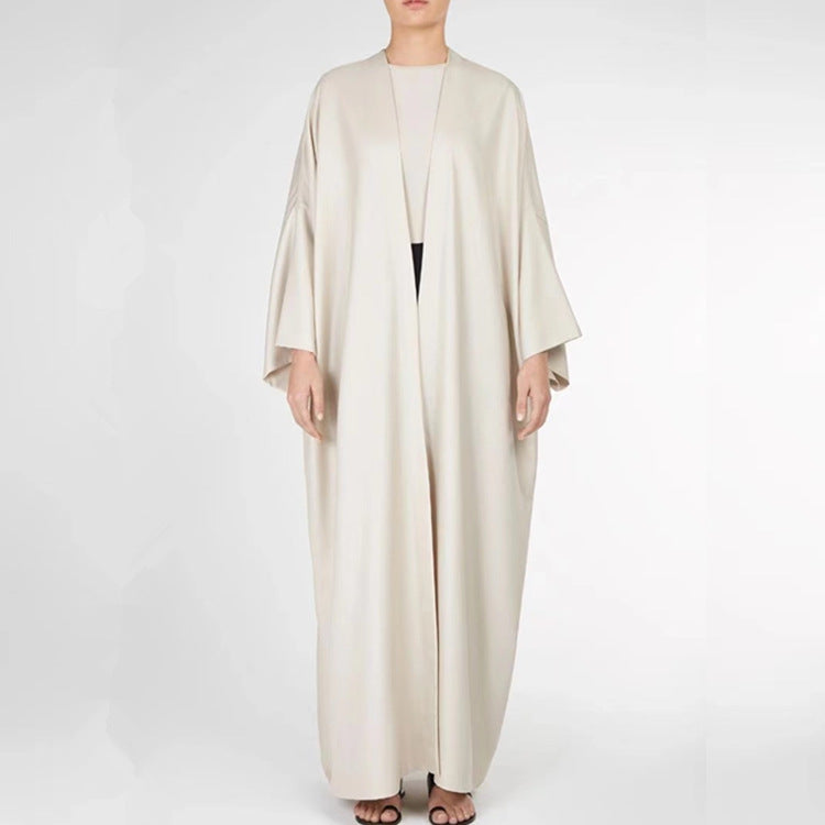 Batwing Kaftan Abaya Dubai Kimono Turkey Muslim Fashion Cardigan Mujer Moroccan Dress Caftan Islam Abayas For Women Robe Femme