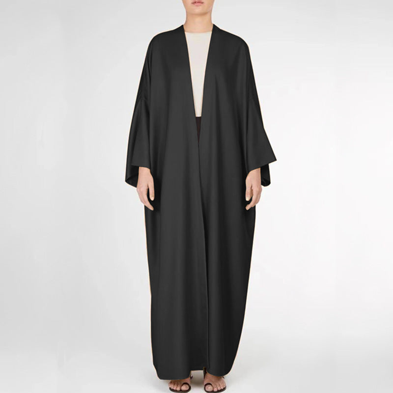 Batwing Kaftan Abaya Dubai Kimono Turkey Muslim Fashion Cardigan Mujer Moroccan Dress Caftan Islam Abayas For Women Robe Femme