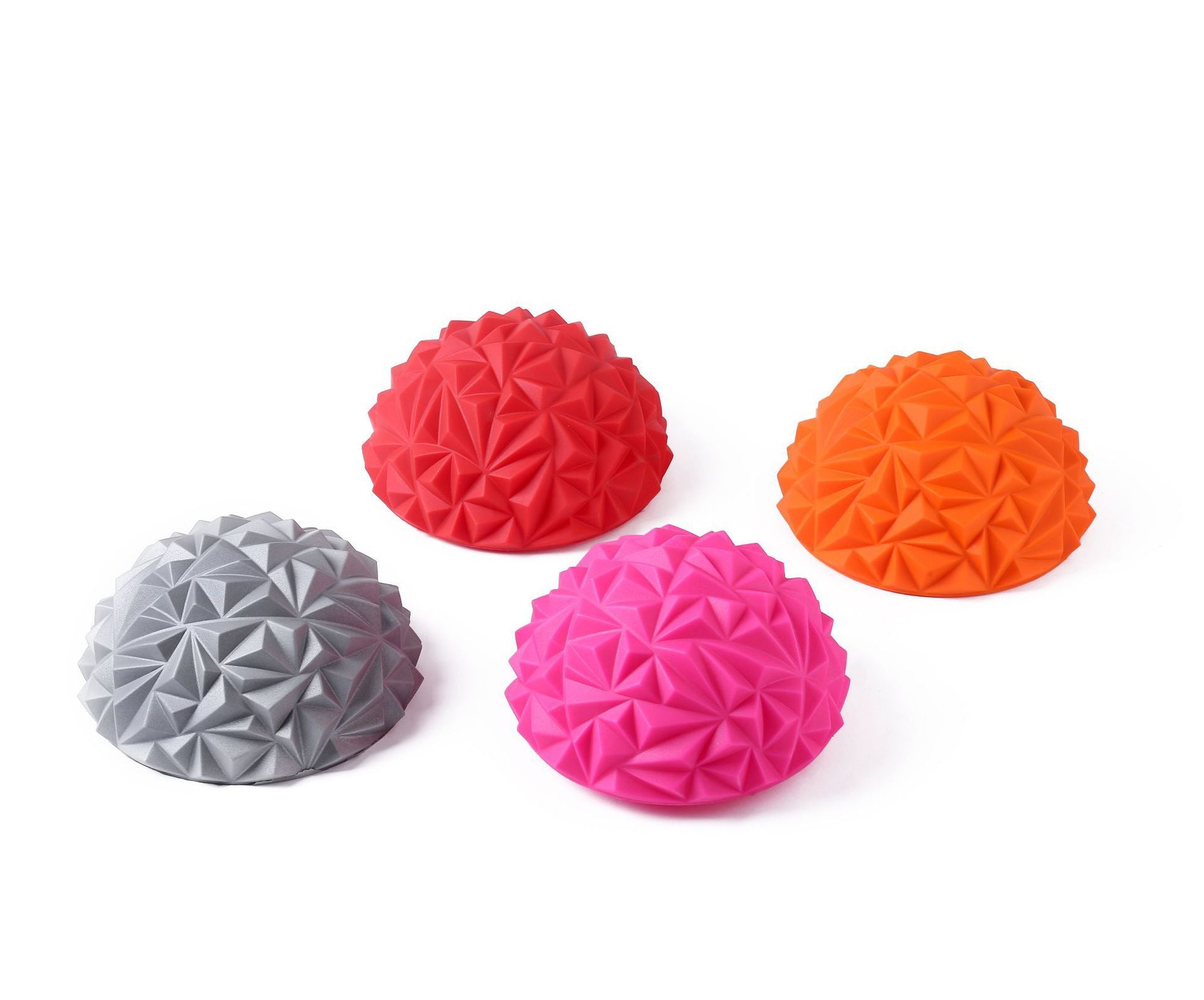 Semicircle Durian Ball Foot Massage River Stone Pineapple Ball Tactile Sensory Training Diamond Pattern Yoga Balance Ball