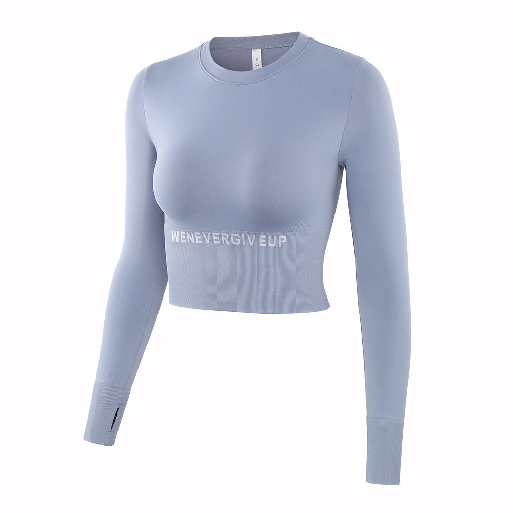 Yoga Wear Women's Long-sleeved Seamless Sportswear