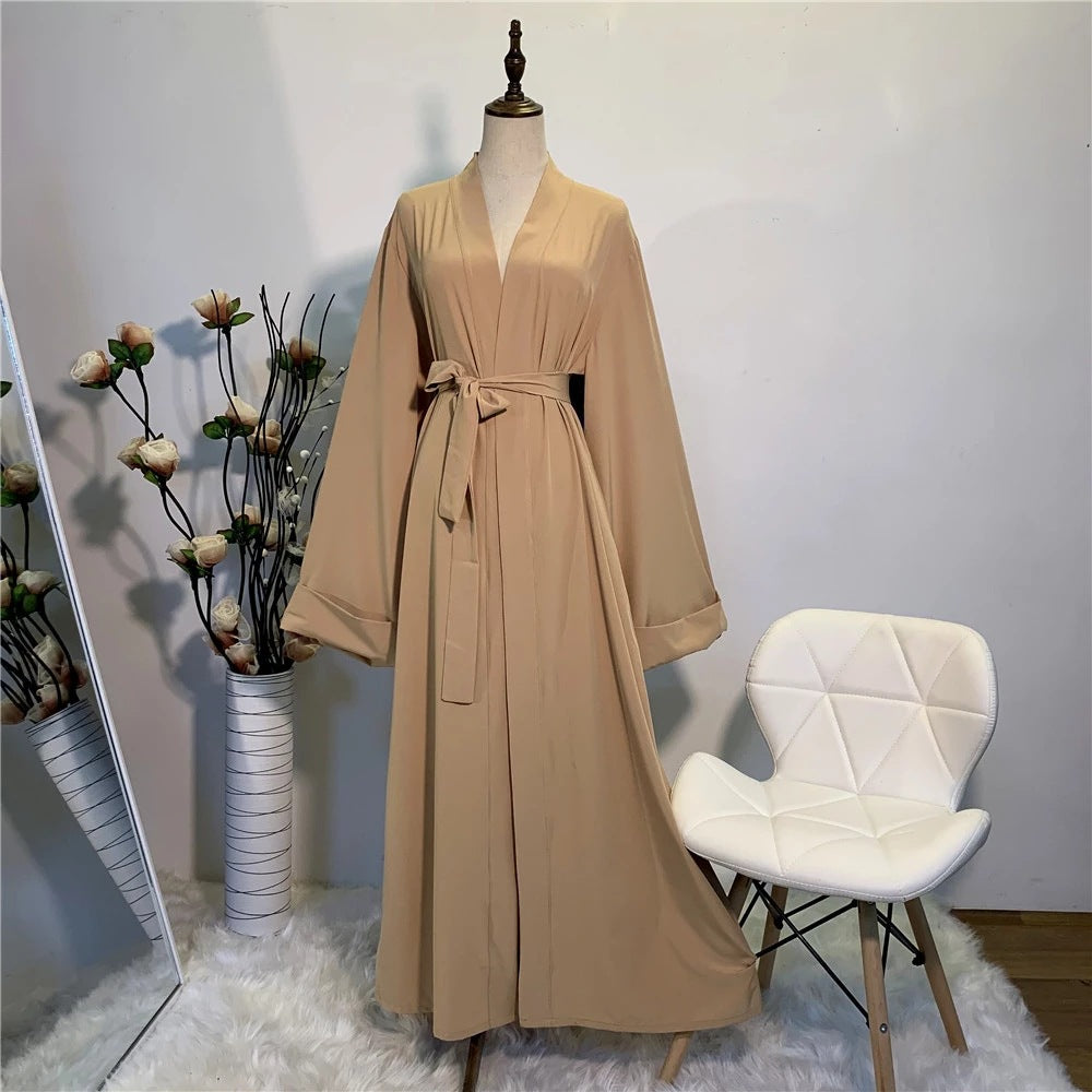 Explosive Pure Color Cardigan Robe