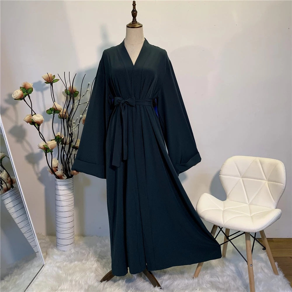 Explosive Pure Color Cardigan Robe