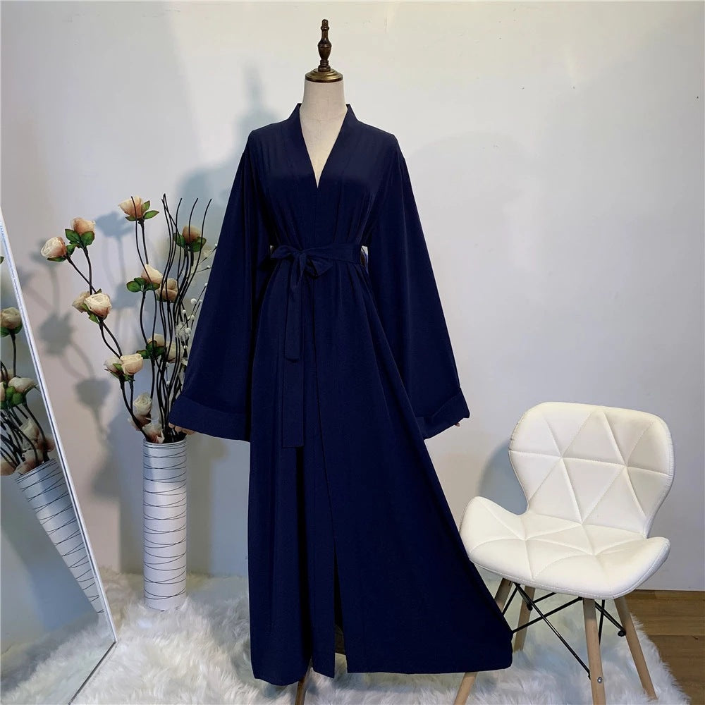 Explosive Pure Color Cardigan Robe