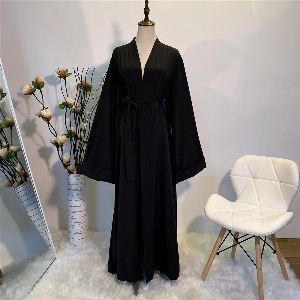 Explosive Pure Color Cardigan Robe
