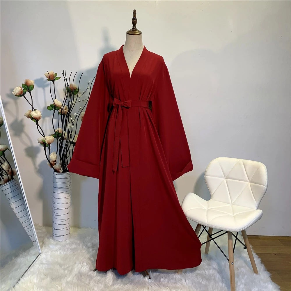 Explosive Pure Color Cardigan Robe