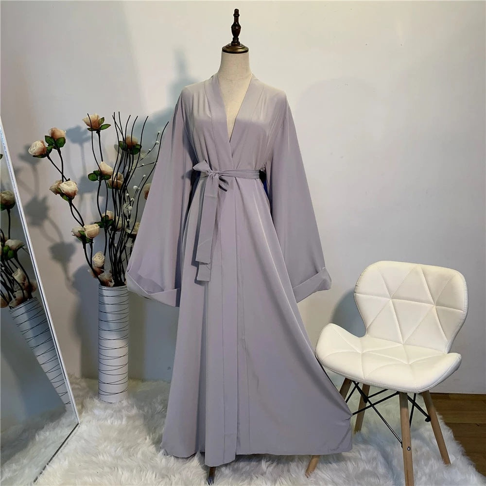 Explosive Pure Color Cardigan Robe
