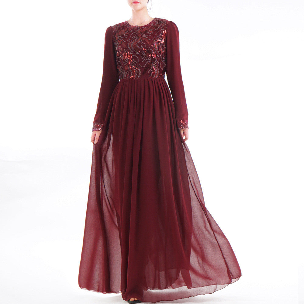 Muslim Abaya or Wedding Dress Formal Dress Evening Dress Ms. Leah's Place