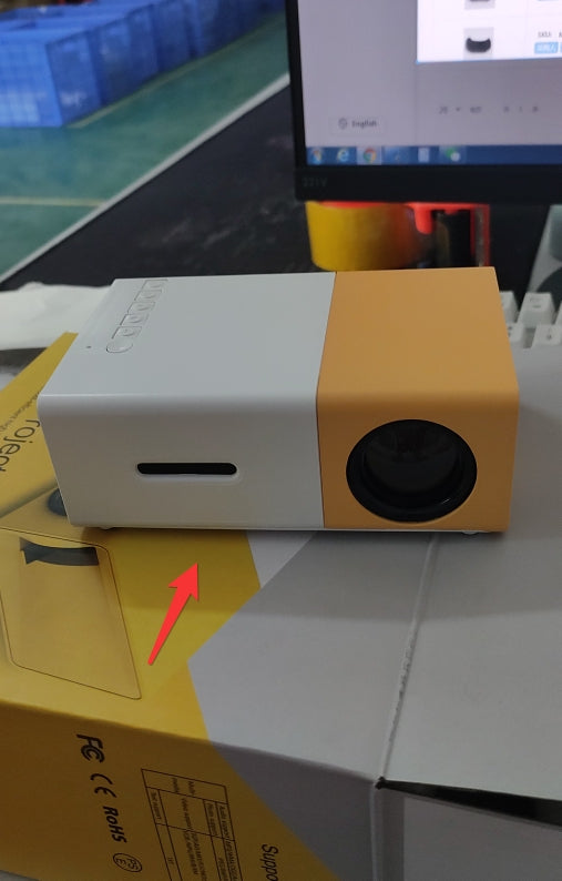 Portable 3D Led Cinema Mini Projector