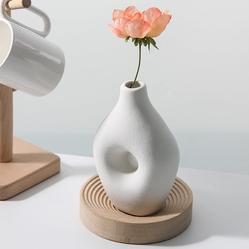 Ins Style Ceramic Flower Holder