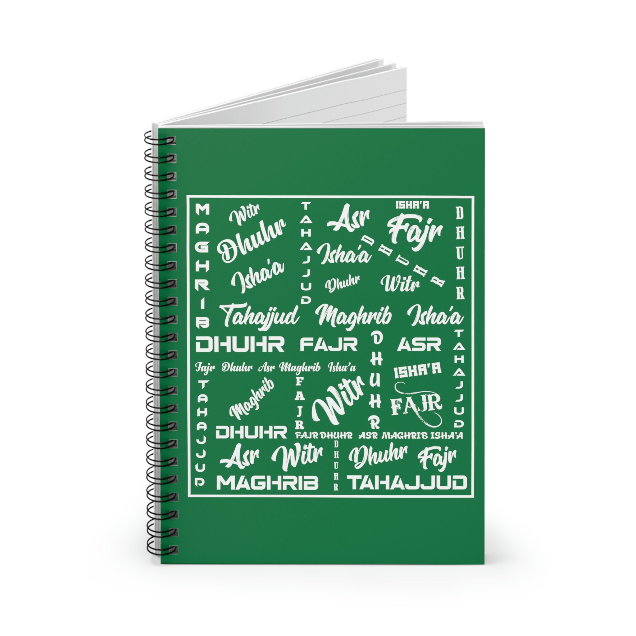 Prayer Names of Spiral Notebook - Ruled Line