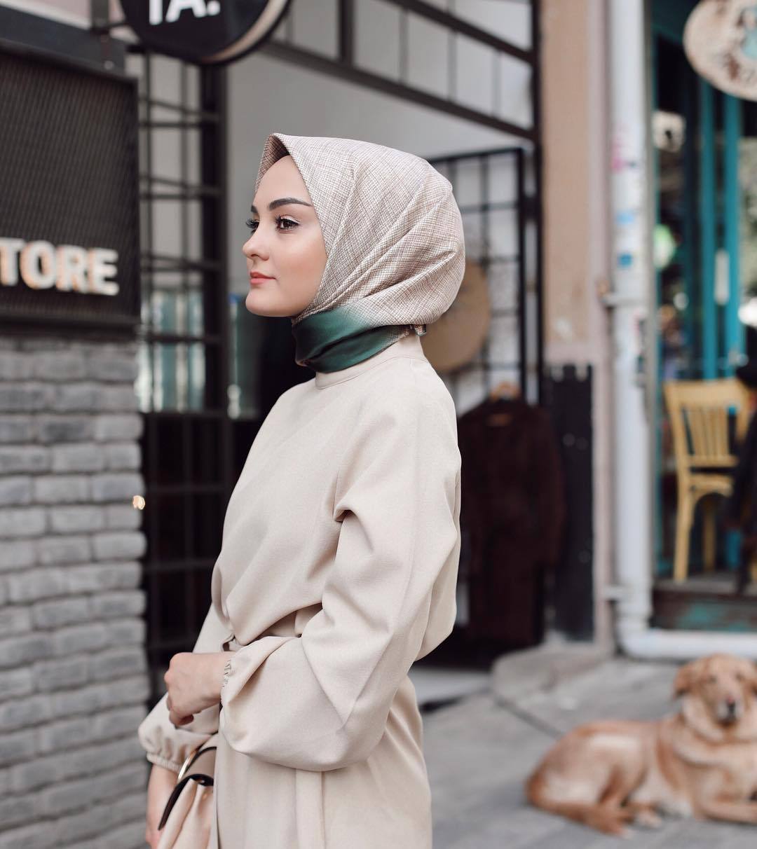 Arab Women's or Girl Muslim plus size two-piece suit