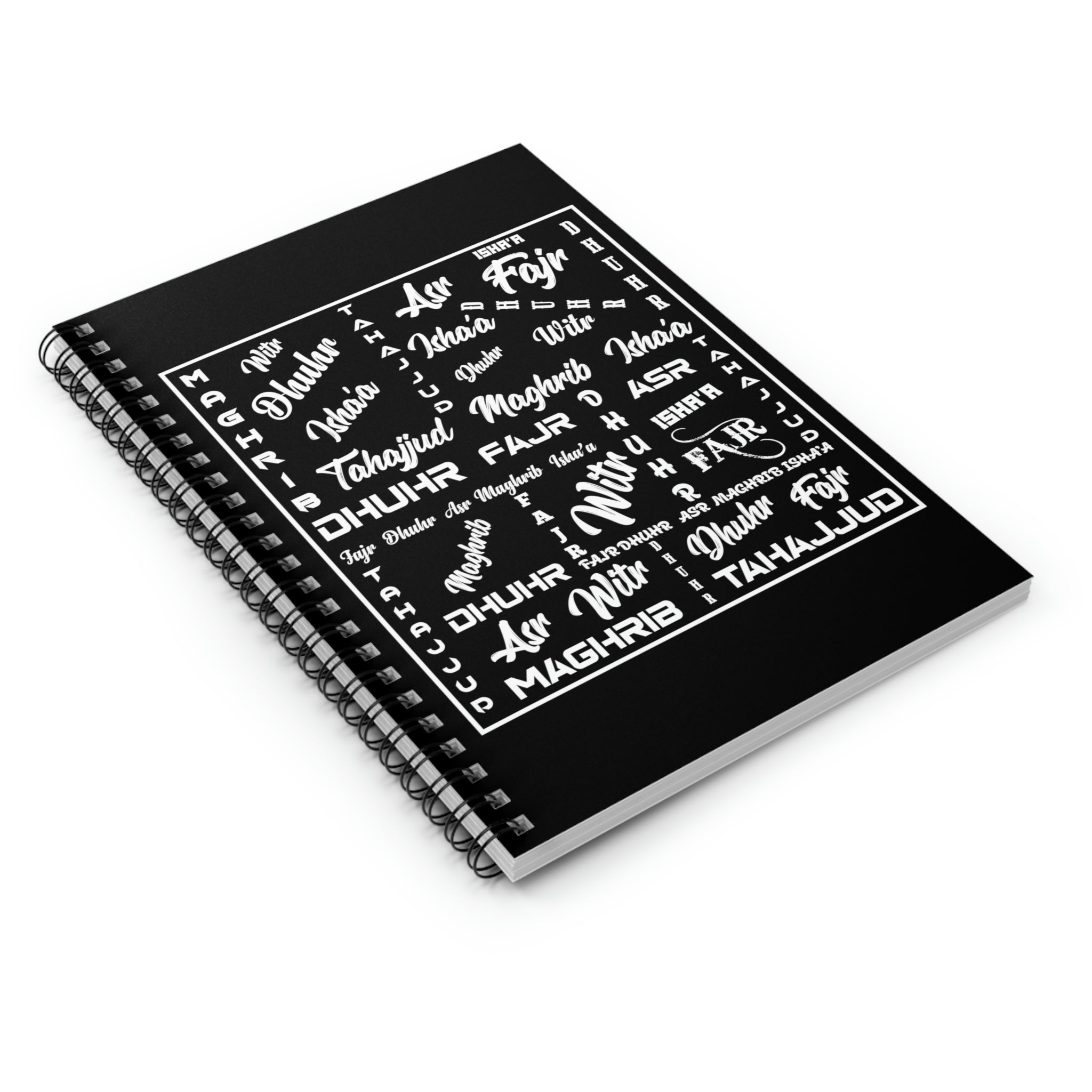 Prayer Names Spiral Notebook - Ruled Line