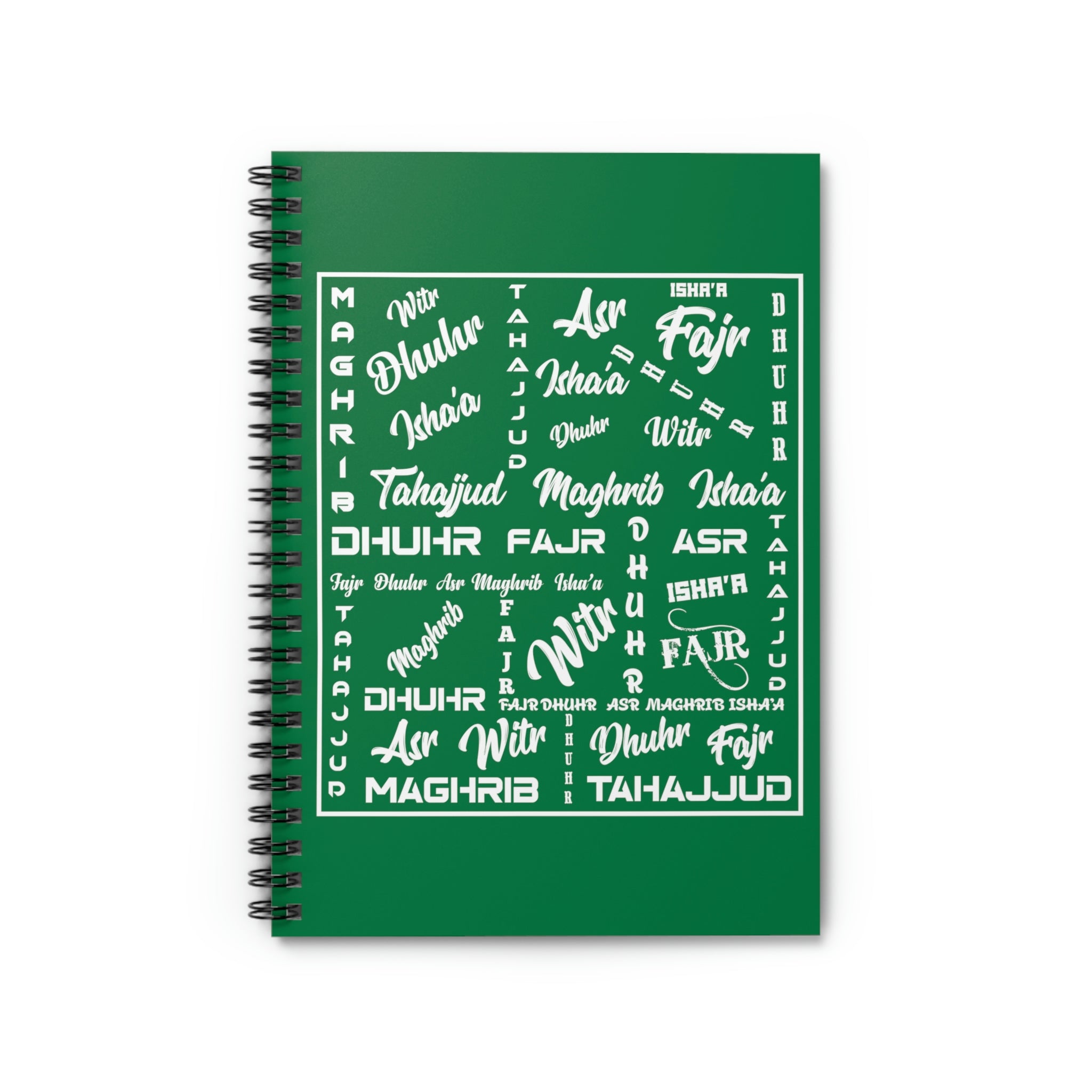 Prayer Names of Spiral Notebook - Ruled Line