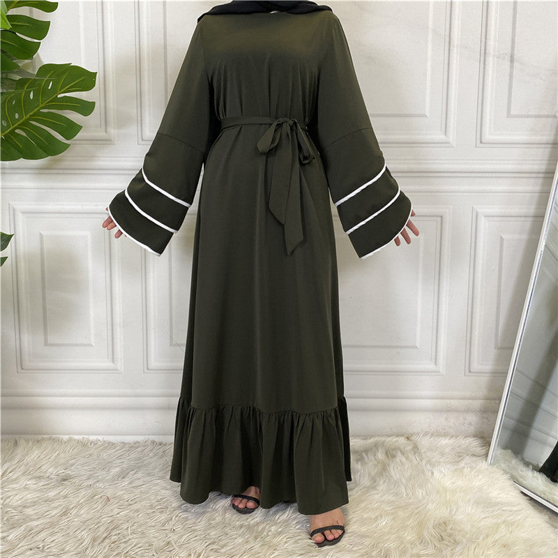 Women's Loose Big Hem Muslim Fashion Dress