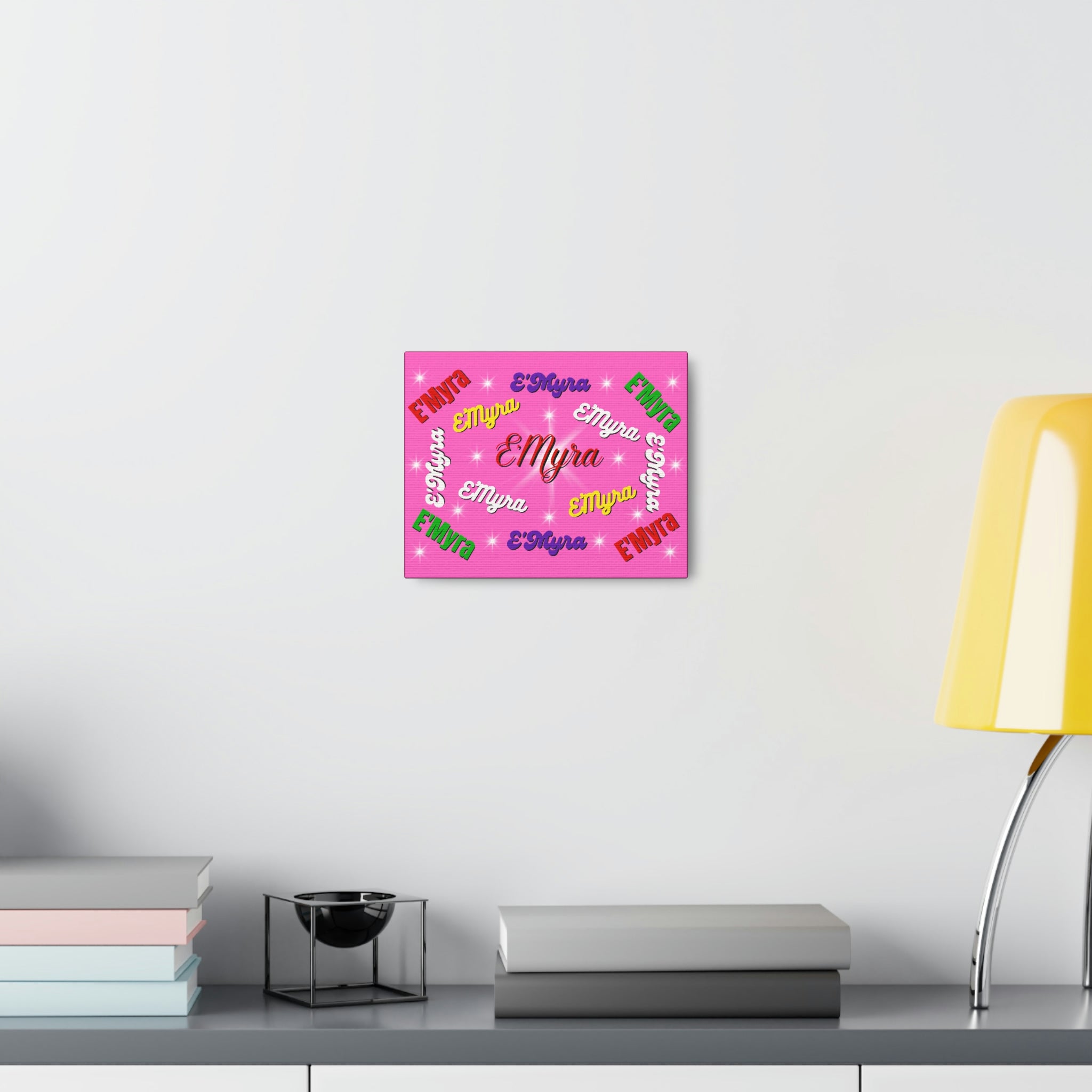 Personalized 10" x 8" Canvas Gallery Wraps (Please Email me first with your name and other request)