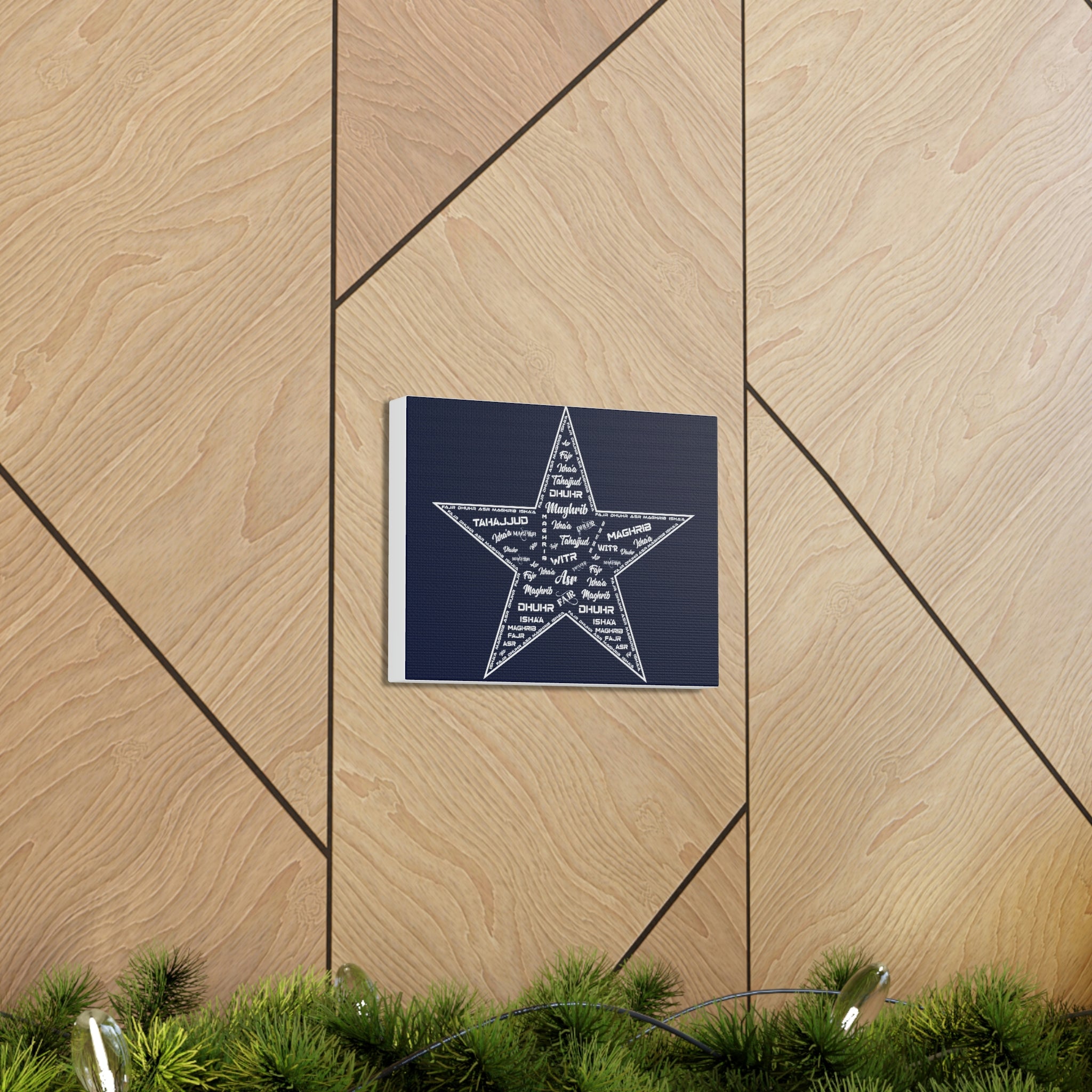 Islamic Prayers Canvas Wall Art 10" x 8" (Please contact me by email if you'd like to have something made)