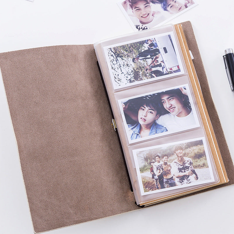 Travel record portable diary business book