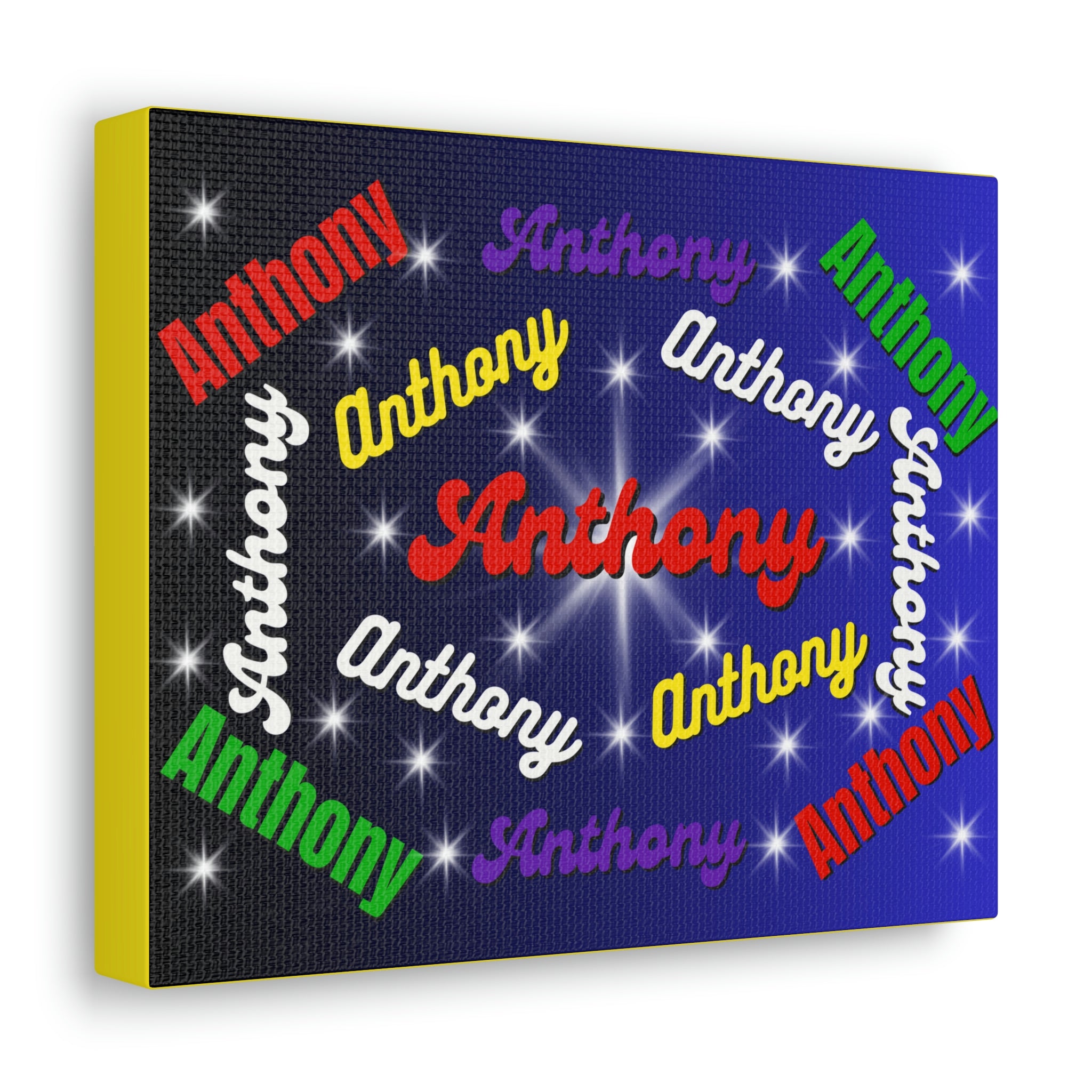 Personalized 10" x 8" Canvas Gallery Wraps (Please Email me first with your name and other request)