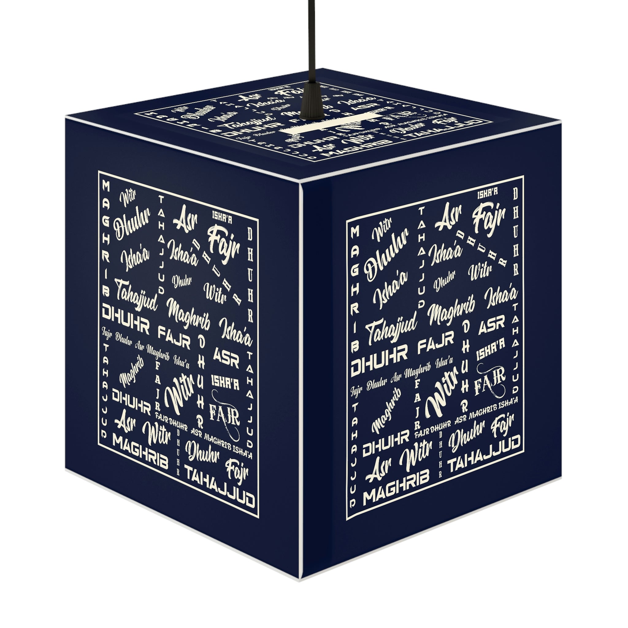 Personalized Light Cube Lamp Customized Tripod Lamp with High-Res Printed Shade, US\CA plug  (Please email me if you'd like to request something personalized)