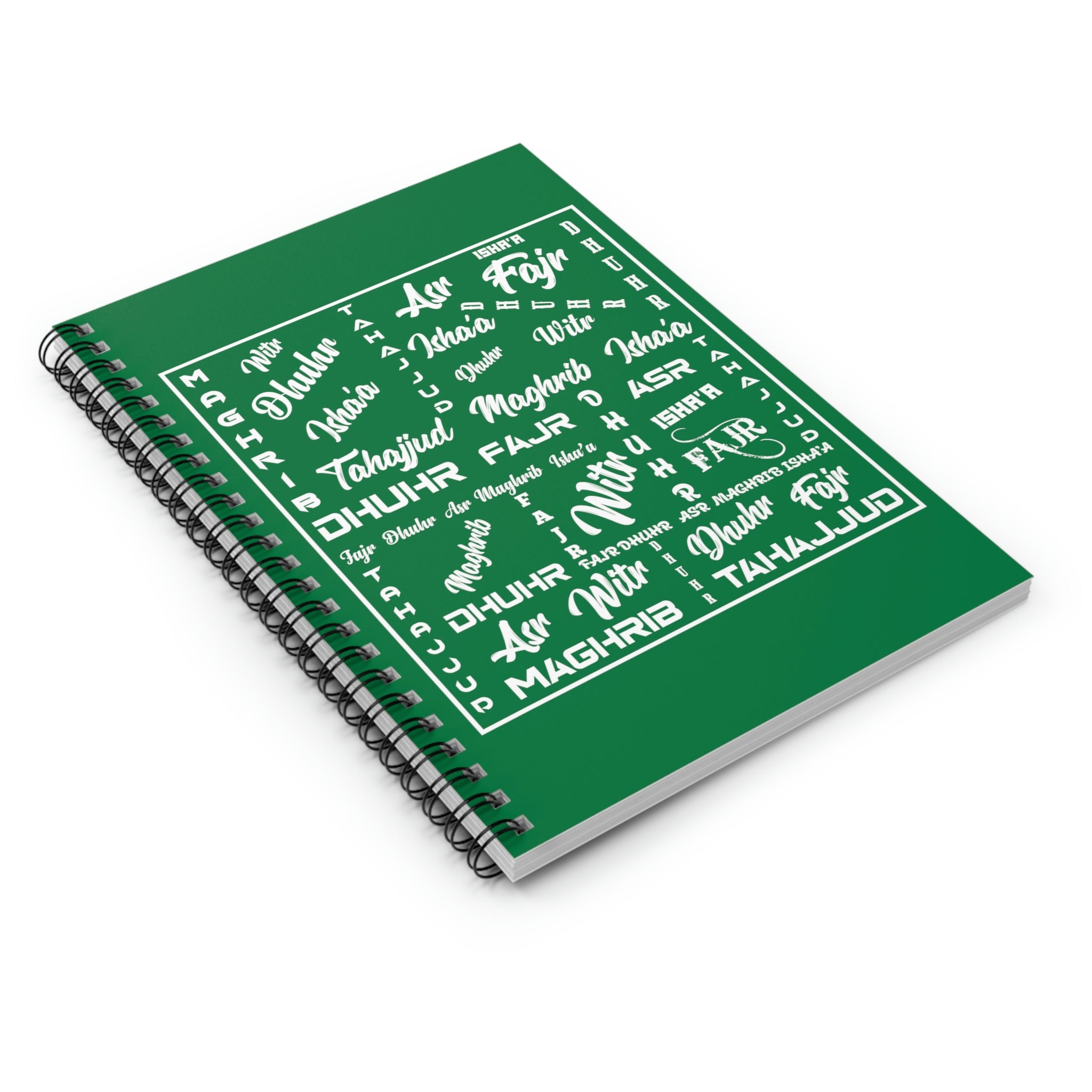 Prayer Names of Spiral Notebook - Ruled Line