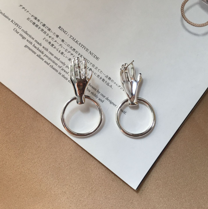 Palm Street Fashion Silver Earrings