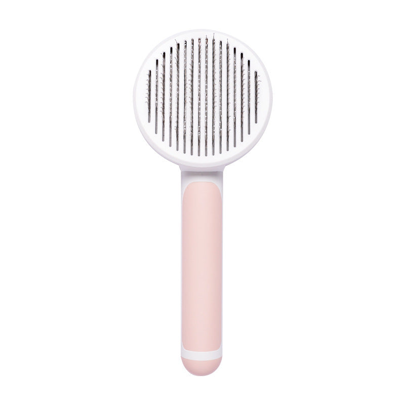 Pet Steel Wire Self-cleaning Comb
