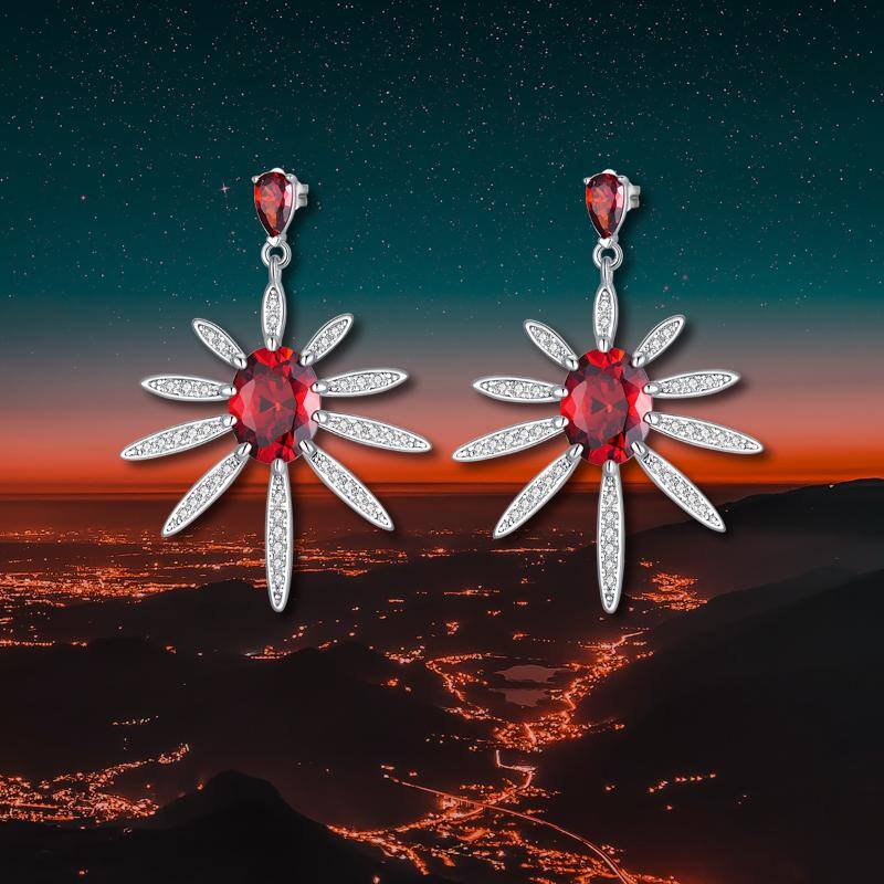 Fall Leaf Earring Studs Pave Weed Leaf Earrings for Women, Handmade 925 Sterling Silver Jewelry Gift