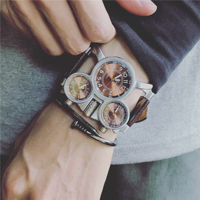 Huge Dial Stylish Men's Watch