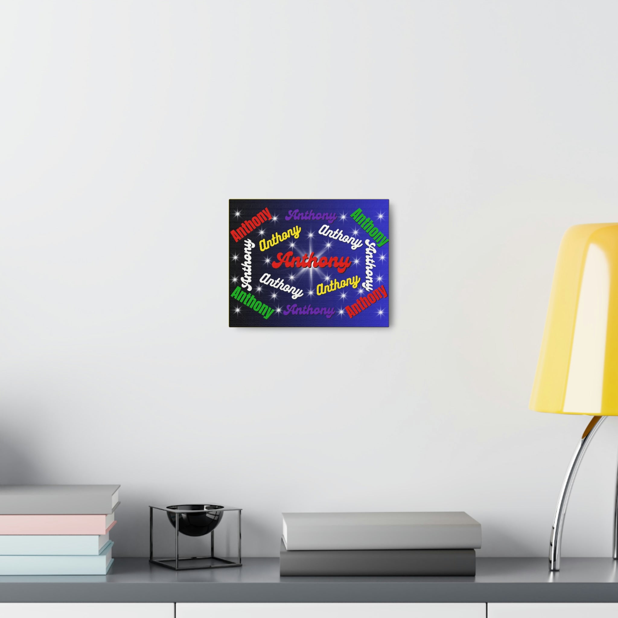 Personalized 10" x 8" Canvas Gallery Wraps (Please Email me first with your name and other request)