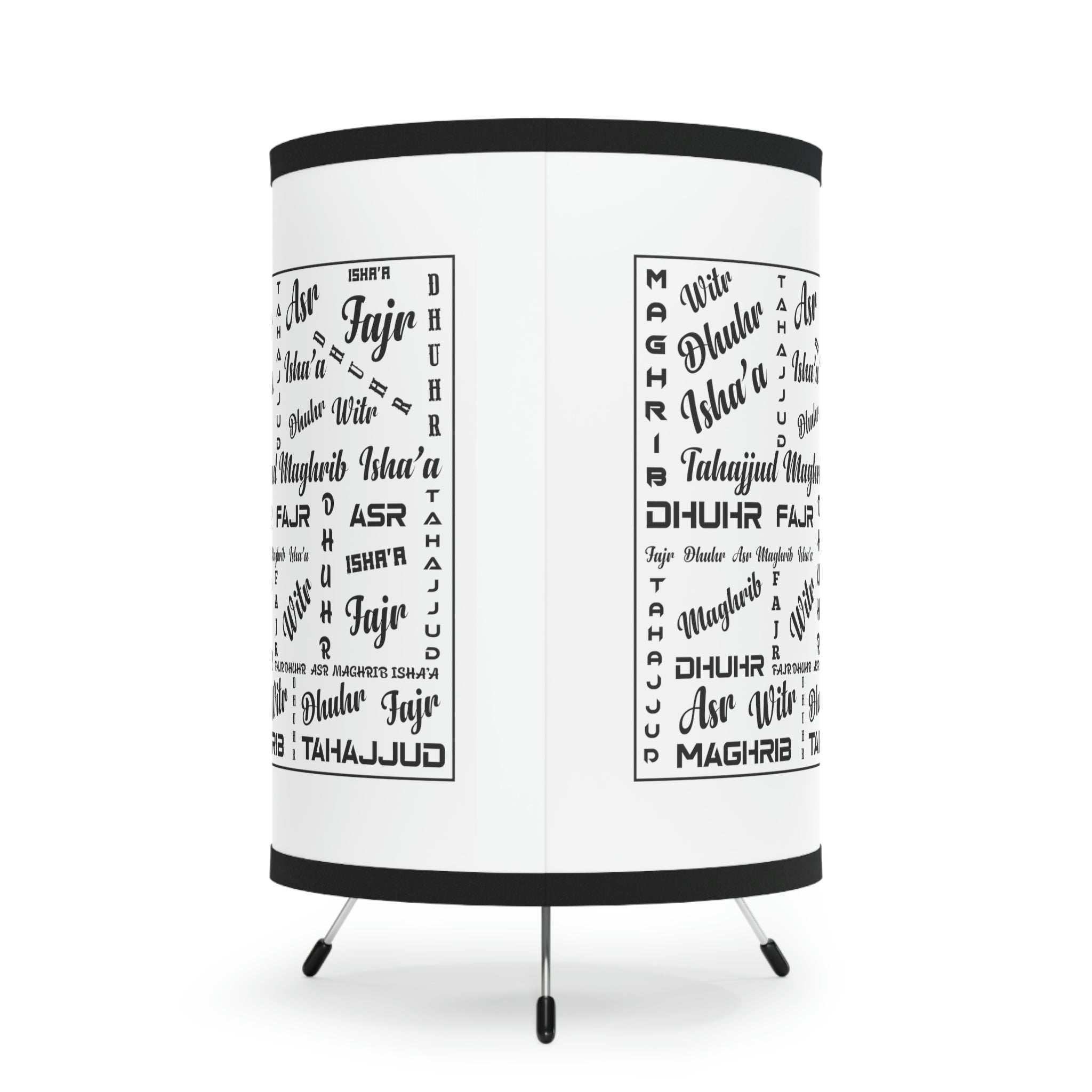 Customized Tripod Lamp with High-Res Printed Shade, US\CA plug (Please email me if you'd like to request something personalized)