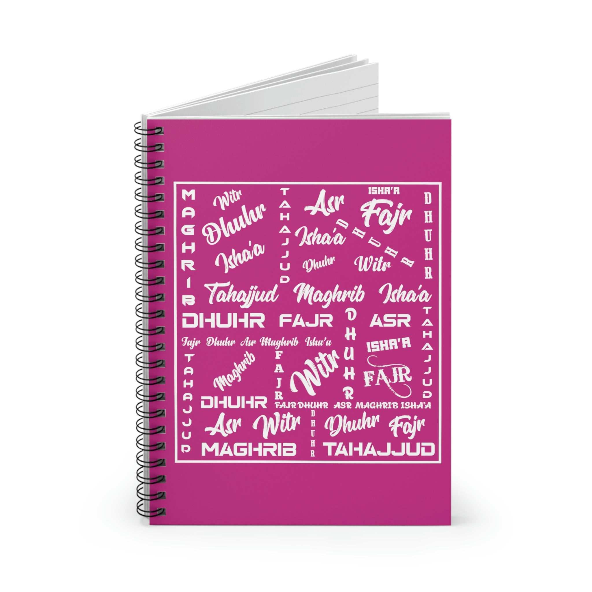 Prayer Names Spiral Notebook - Ruled Line