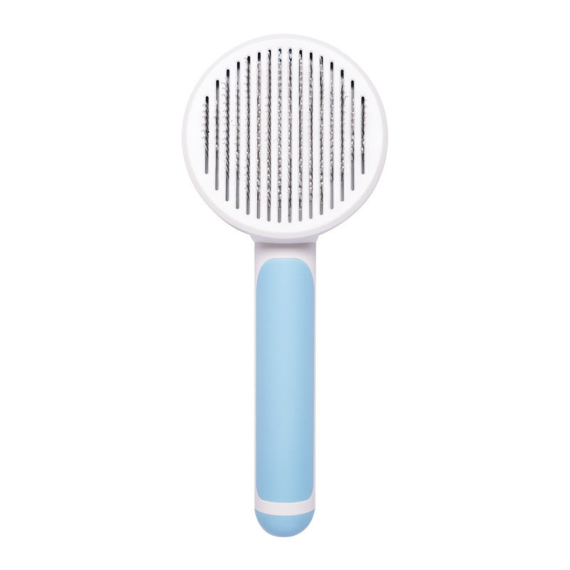 Pet Steel Wire Self-cleaning Comb