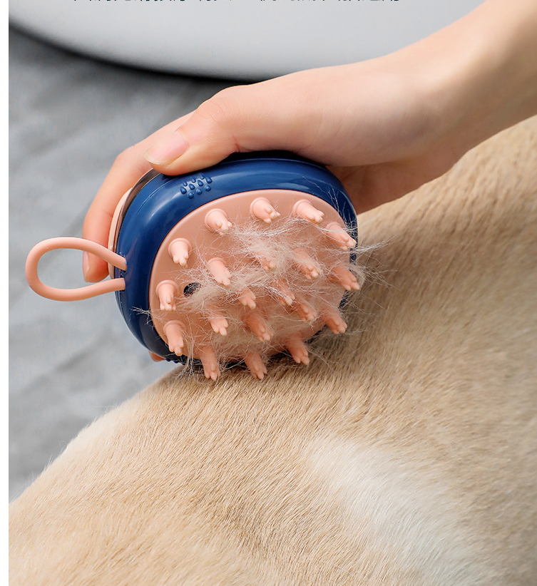 New 2 In 1 Pet Cleaning Bathing Massager