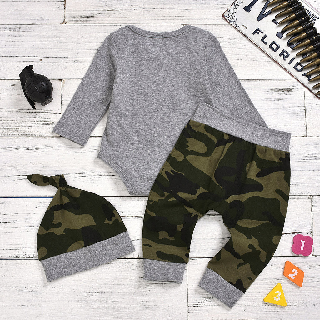 Boys' Lettering Long Sleeve Set