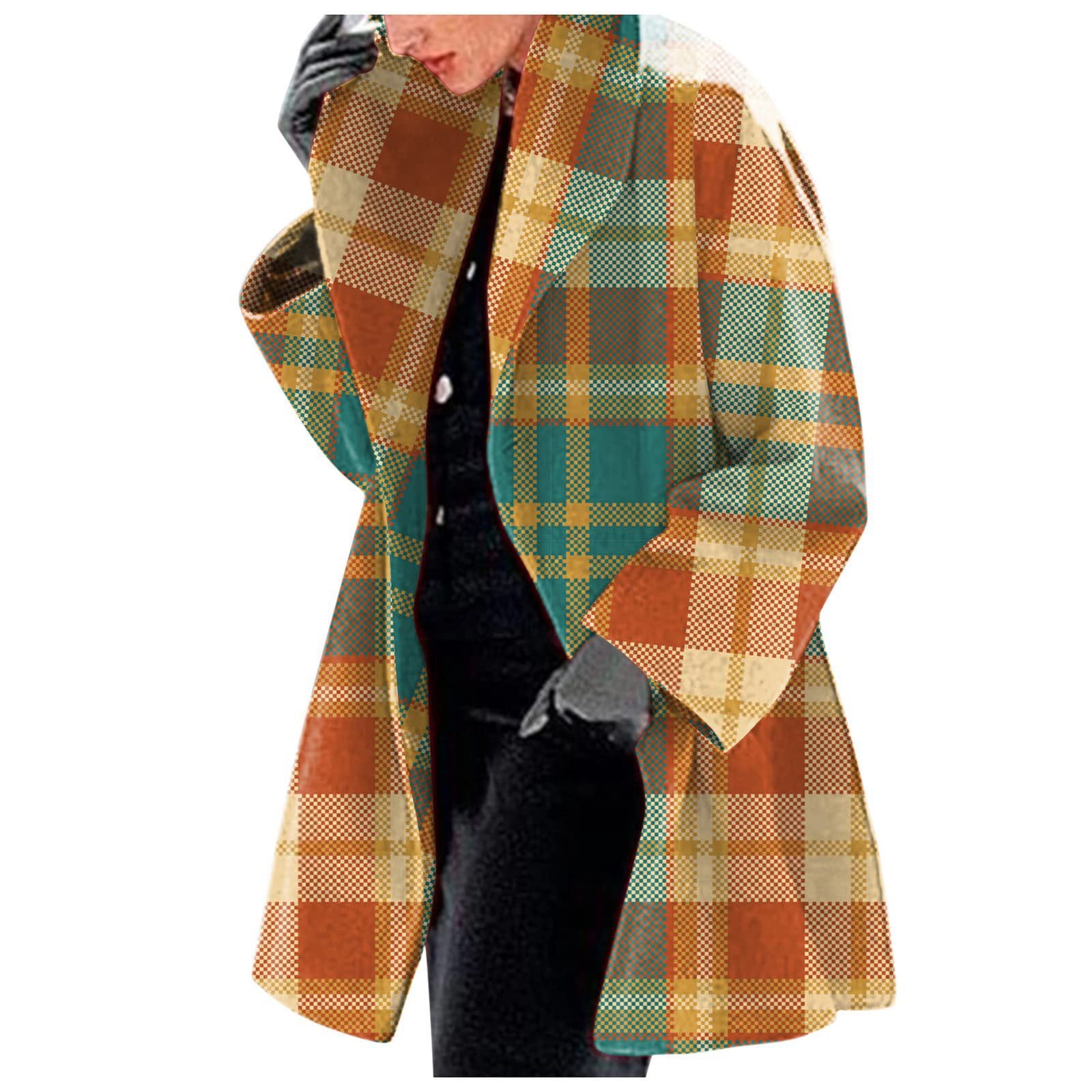 Ladies Fashion Woolen Printed Jacket