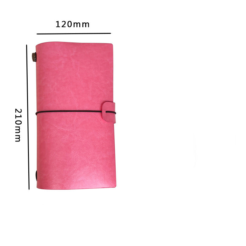 Travel record portable diary business book