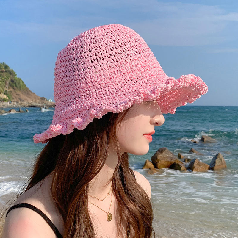 Women's All Match Sunscreen Face Covering Travel Sun Hat