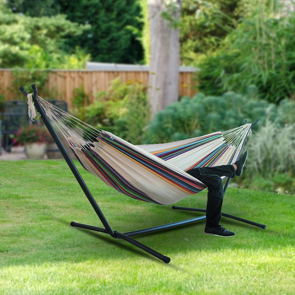 Canvas Outdoor Hammock Swing Ms. Leah's Place