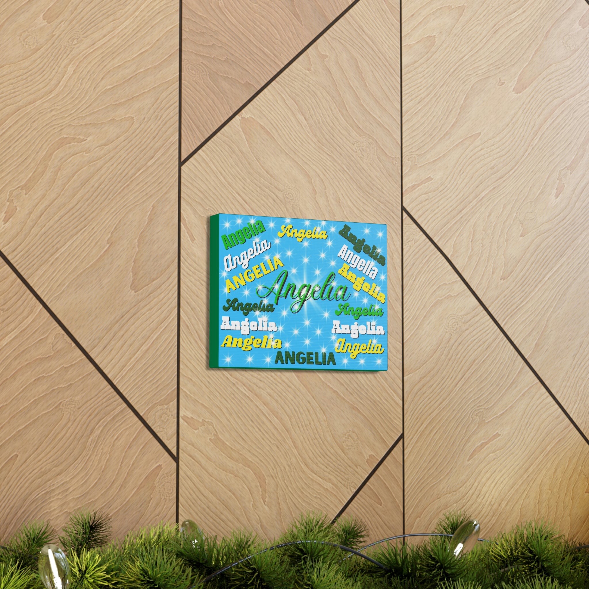 Personalized 10" x 8" Canvas Gallery Wraps (Please Email me first with your name and other request)