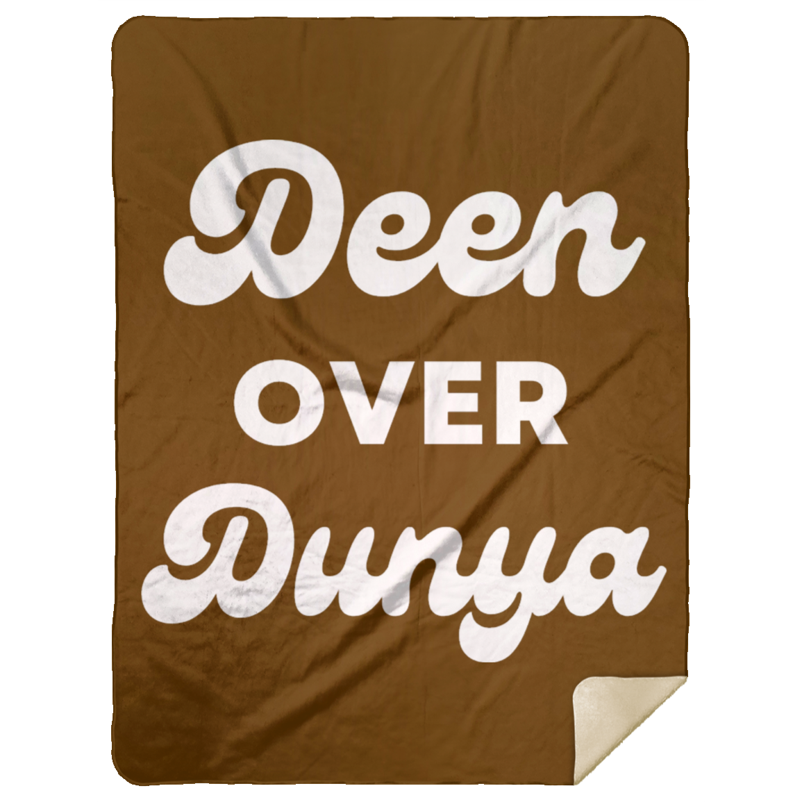 DEEN OVER DUNYA Premium Mink Sherpa Blanket 60x80 (MORE COLORS)