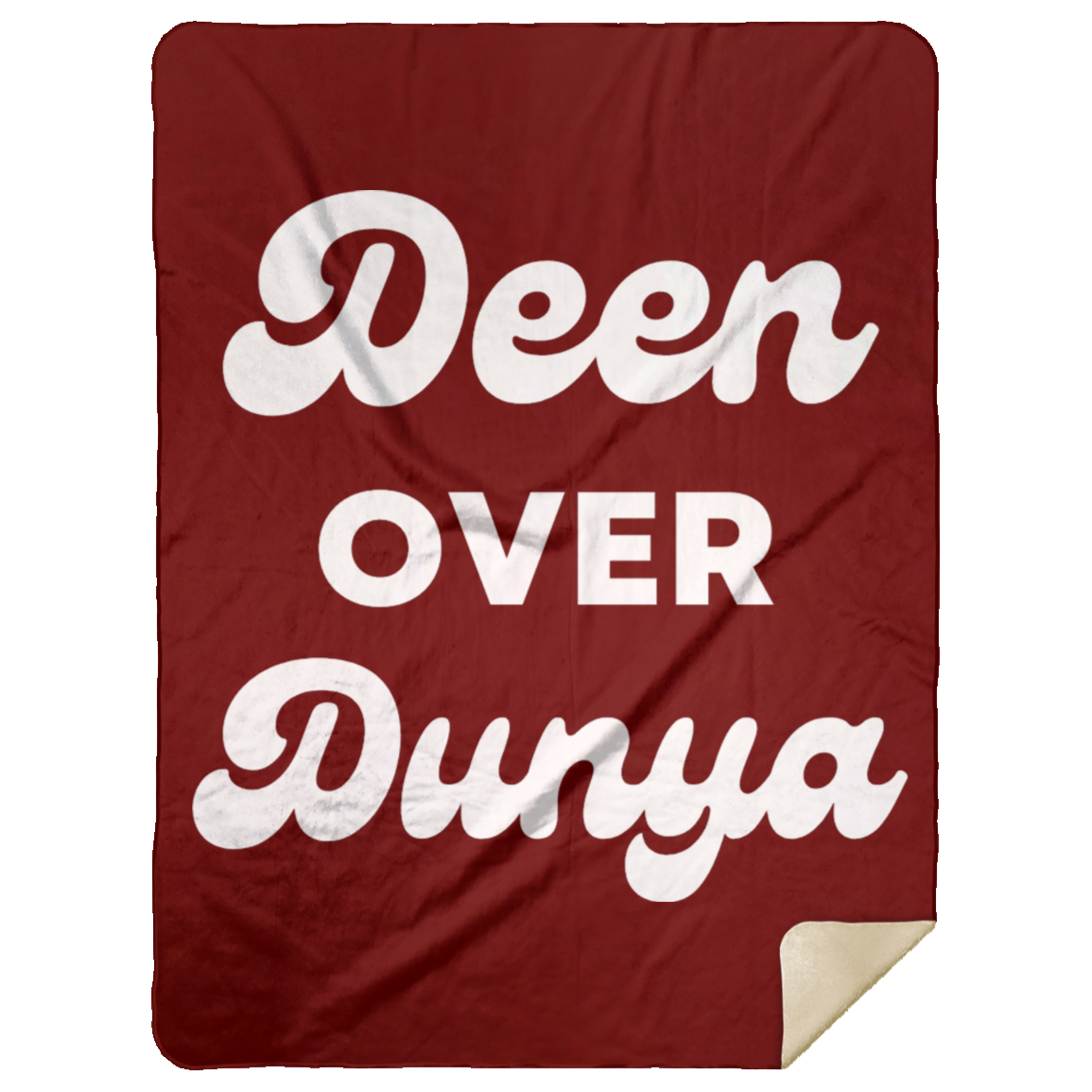 DEEN OVER DUNYA Premium Mink Sherpa Blanket 60x80 (MORE COLORS)