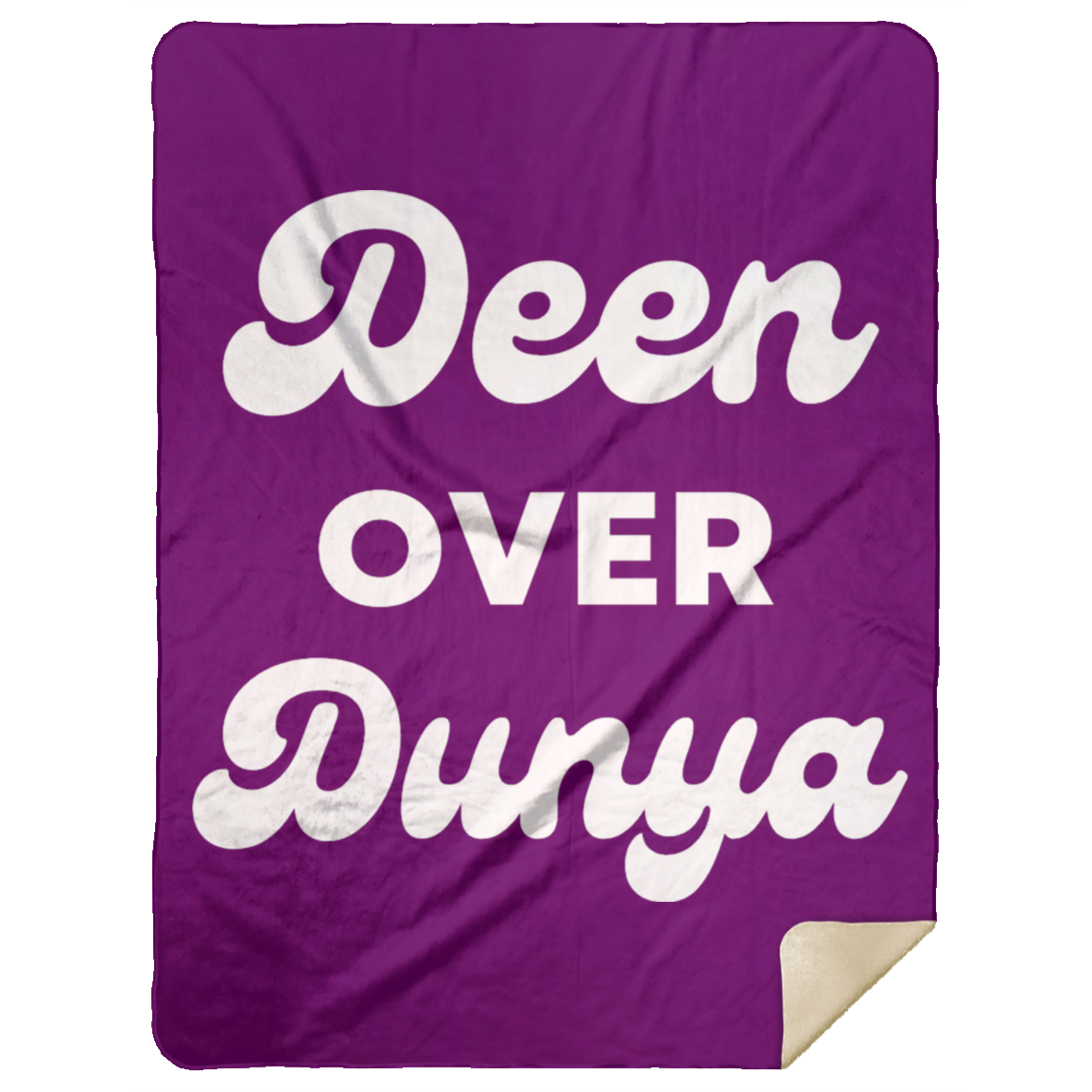 DEEN OVER DUNYA Premium Mink Sherpa Blanket 60x80 (MORE COLORS)