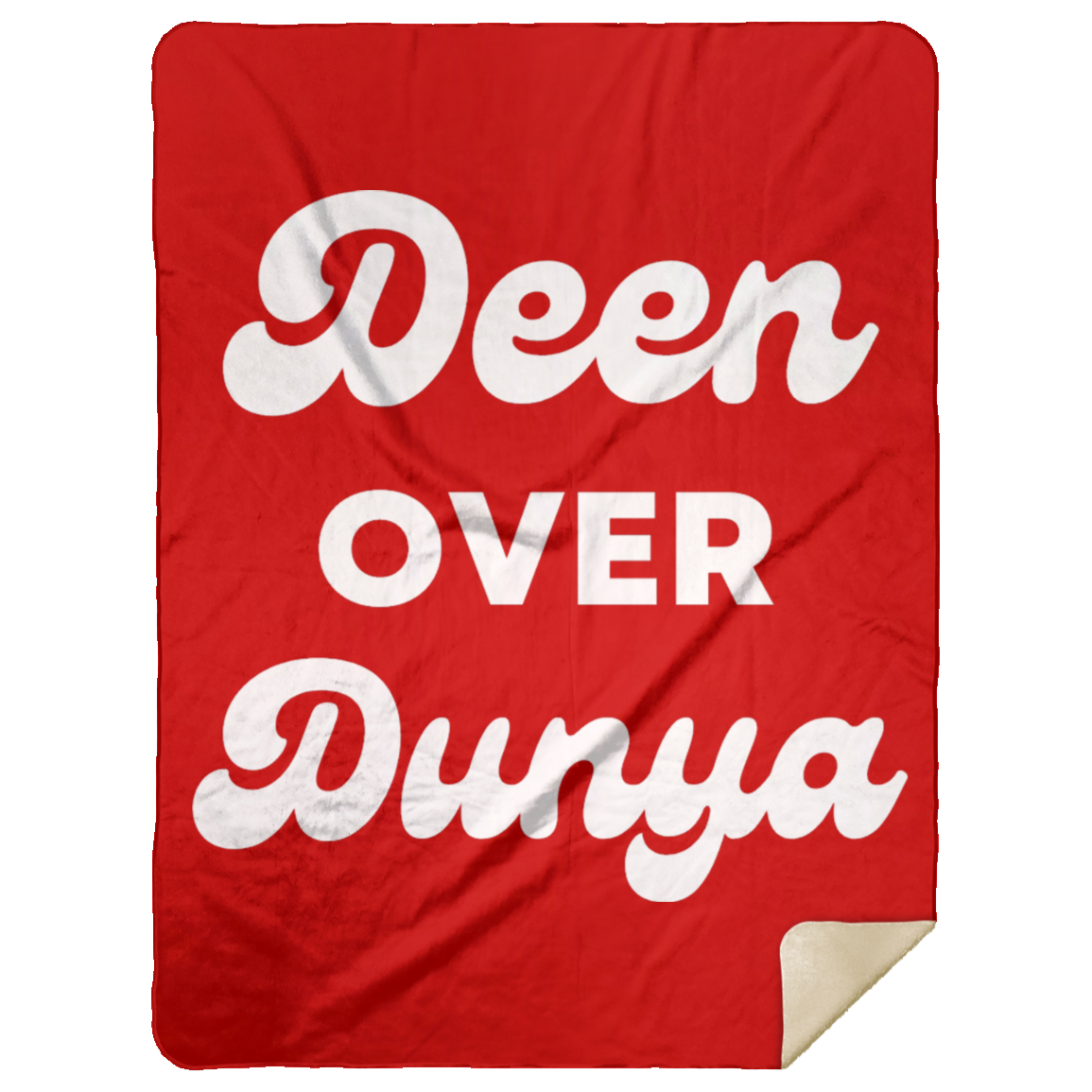 DEEN OVER DUNYA Premium Mink Sherpa Blanket 60x80 (MORE COLORS)
