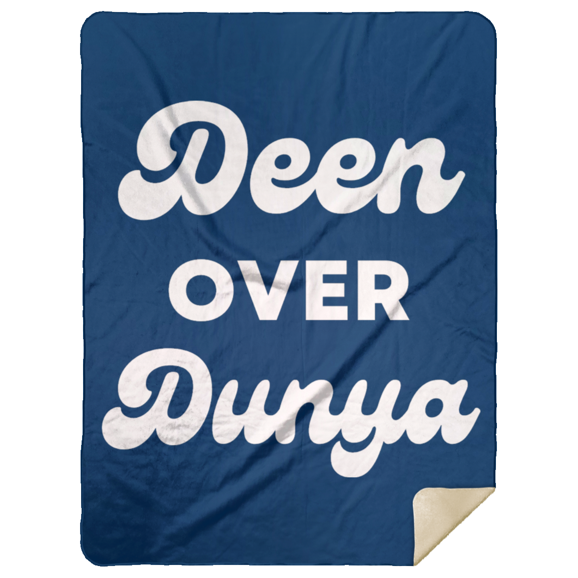 DEEN OVER DUNYA Premium Mink Sherpa Blanket 60x80 (MORE COLORS)